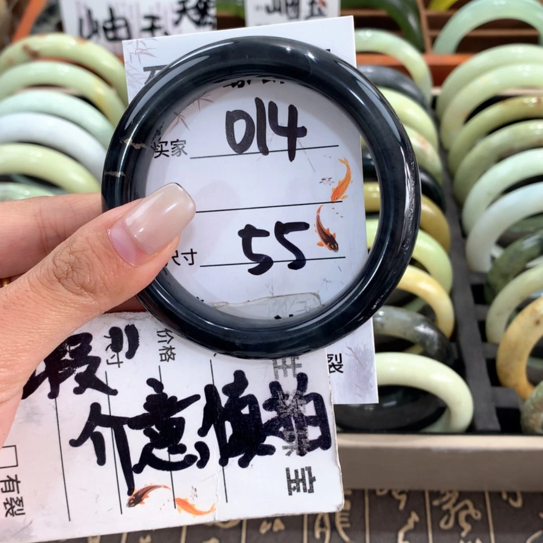 【闪购商品】蛇纹石玉合金手镯