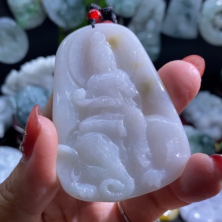 【闪购商品】颈饰未镶嵌翡翠普贤