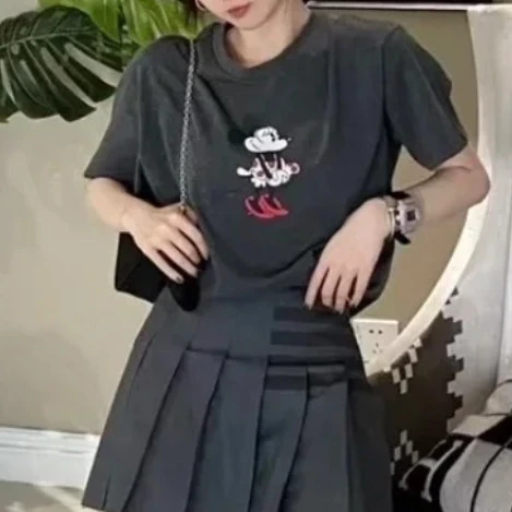 99新 MIU MIU/缪缪 短袖T恤/S码/Xspn5163