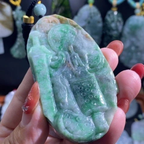 【闪购商品】颈饰未镶嵌翡翠八破