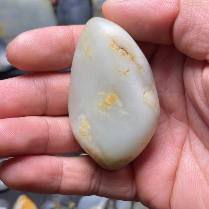 和田玉未镶嵌挂件51