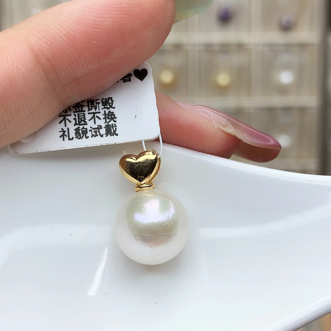 颈饰淡水珍珠合金