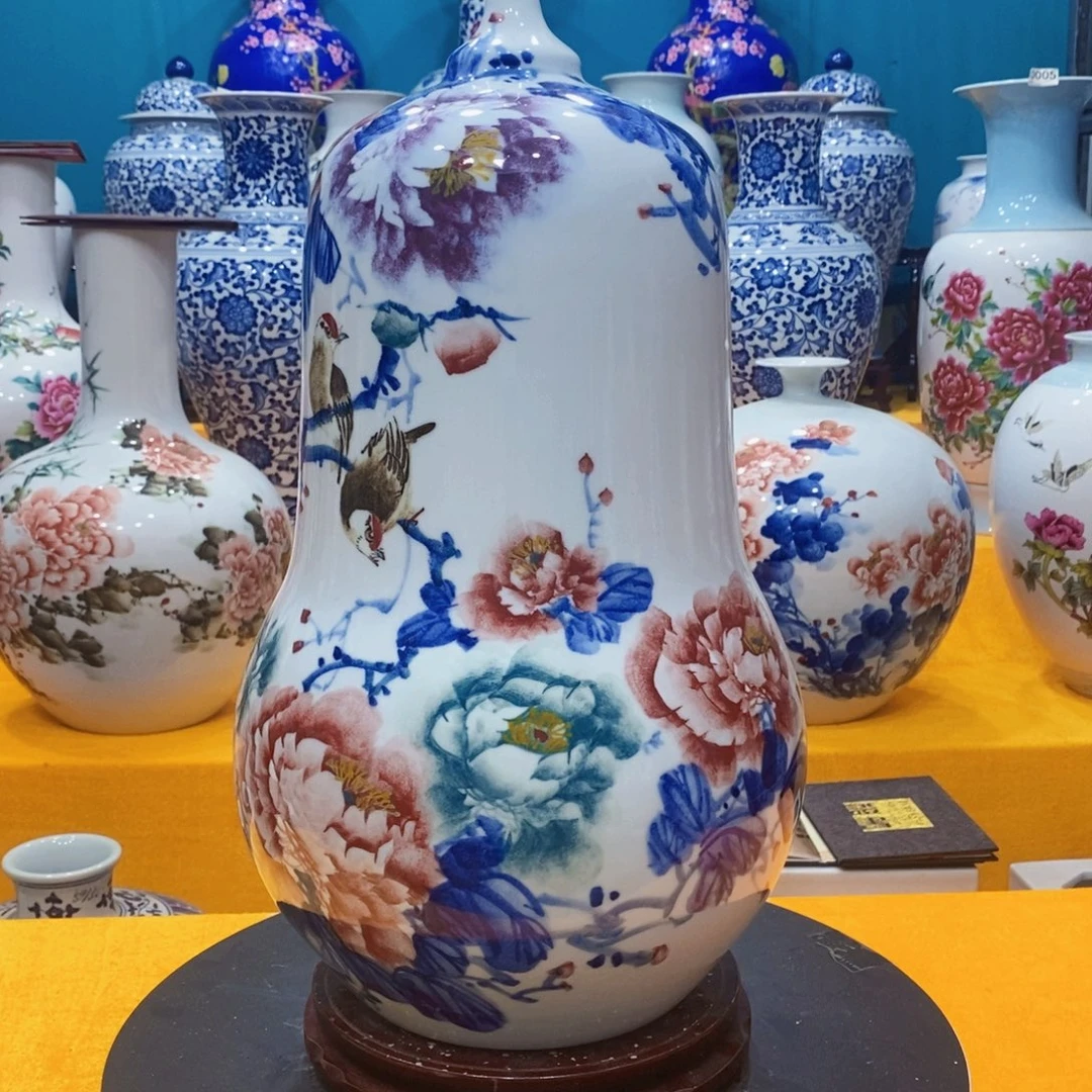 摆件景德镇陶瓷花瓶1