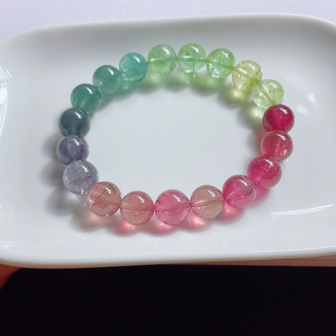 未镶嵌手链碧玺10mm左右