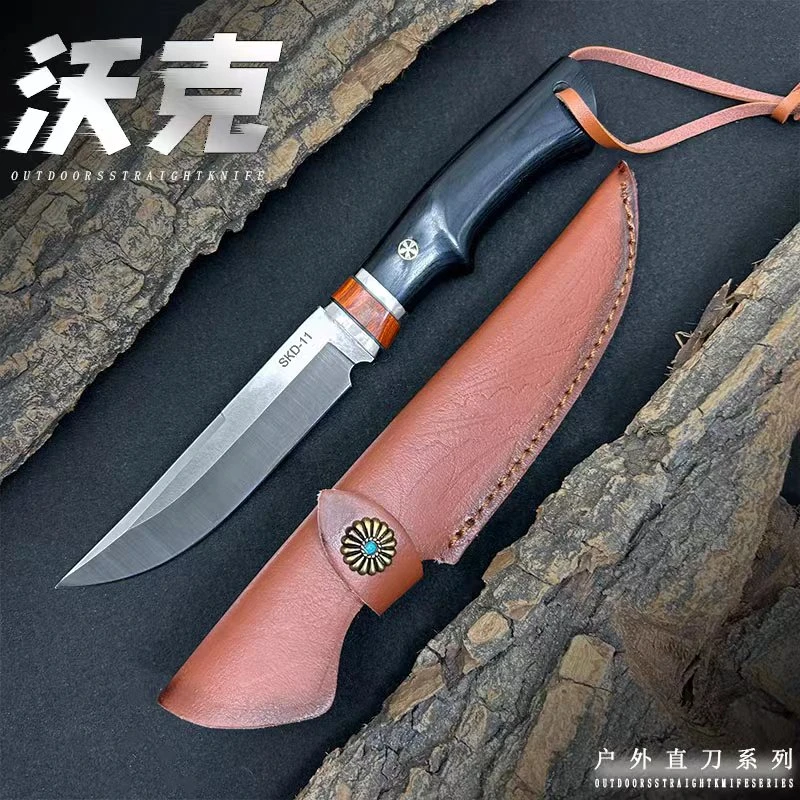 【新疆包邮】SK11钢 纯手工锻打手把肉刀剔骨刀分割刀锋利户外野营