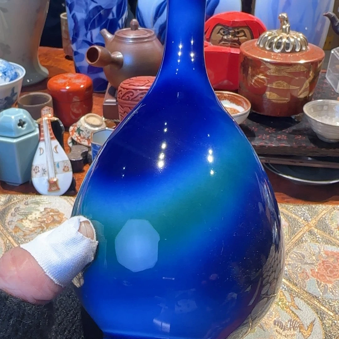 瓷瓷器美术工艺品大**走