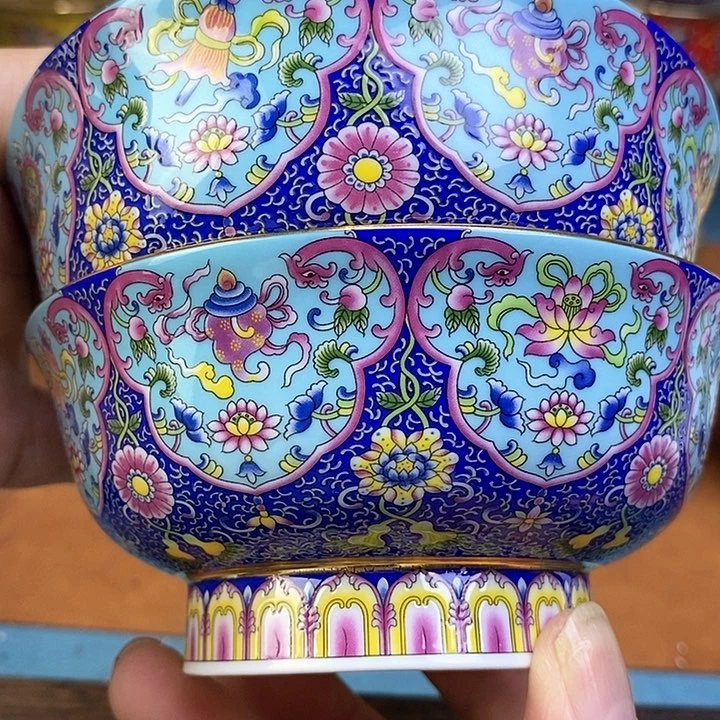 景德镇陶瓷藏式茶碗