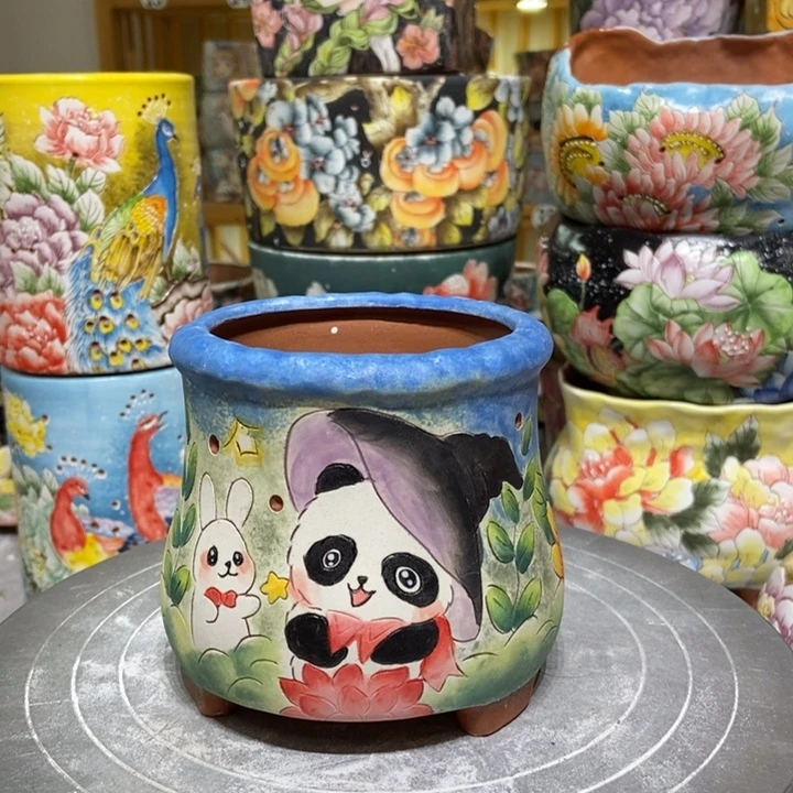 景德镇艺术手绘作品