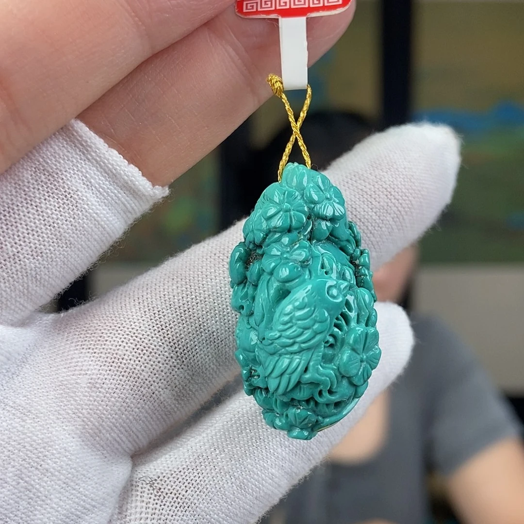 未镶嵌绿松石珠宝奇石