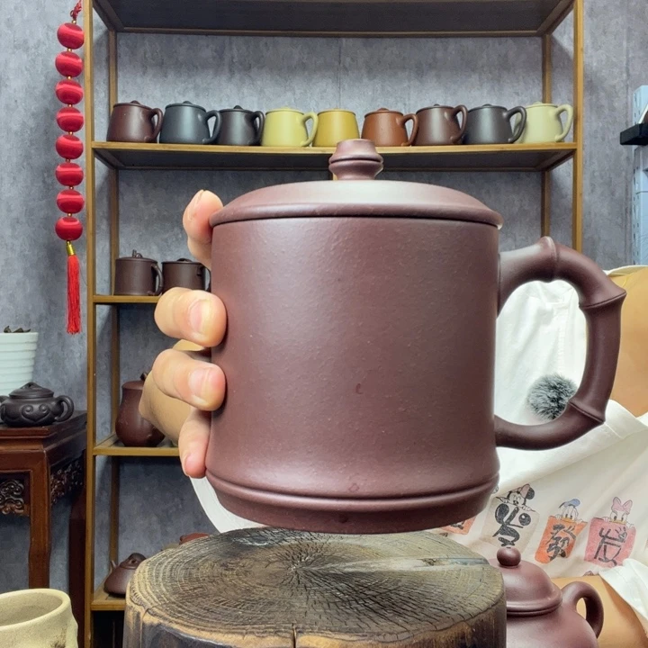 茶杯紫砂原矿紫砂杯