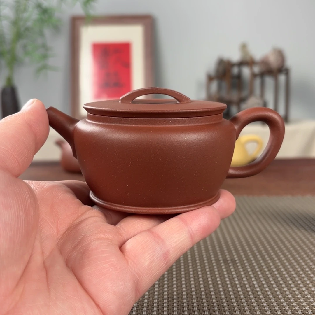 紫砂茶壶御**人黄龙山原矿紫砂壶