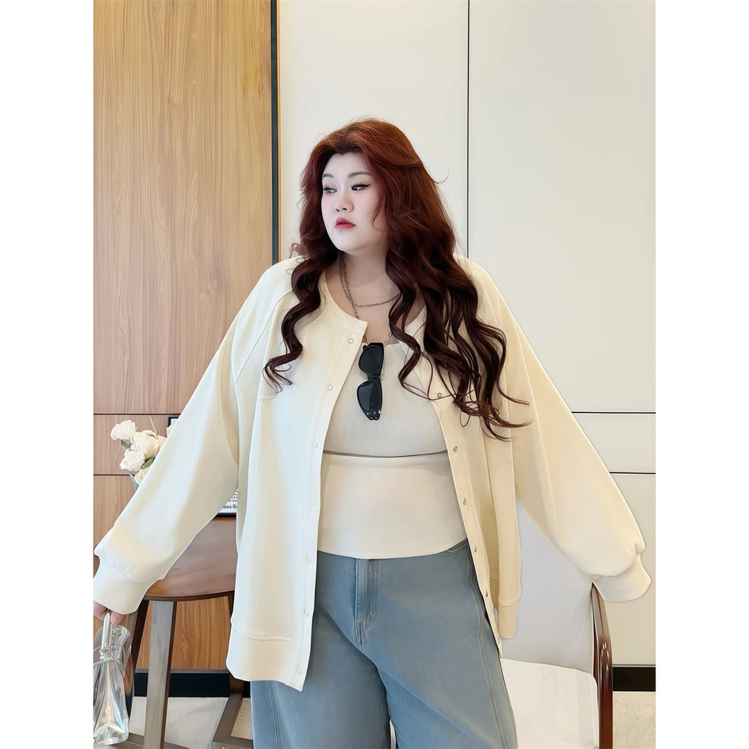 断码捡漏~白桃汽泡 / 质感简约空气层薄开衫14396花契大码200斤