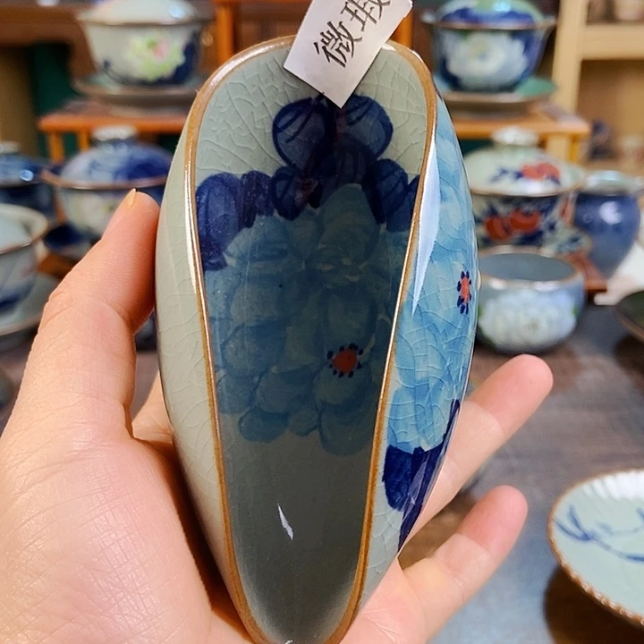 瓷片手工制作工艺精湛等