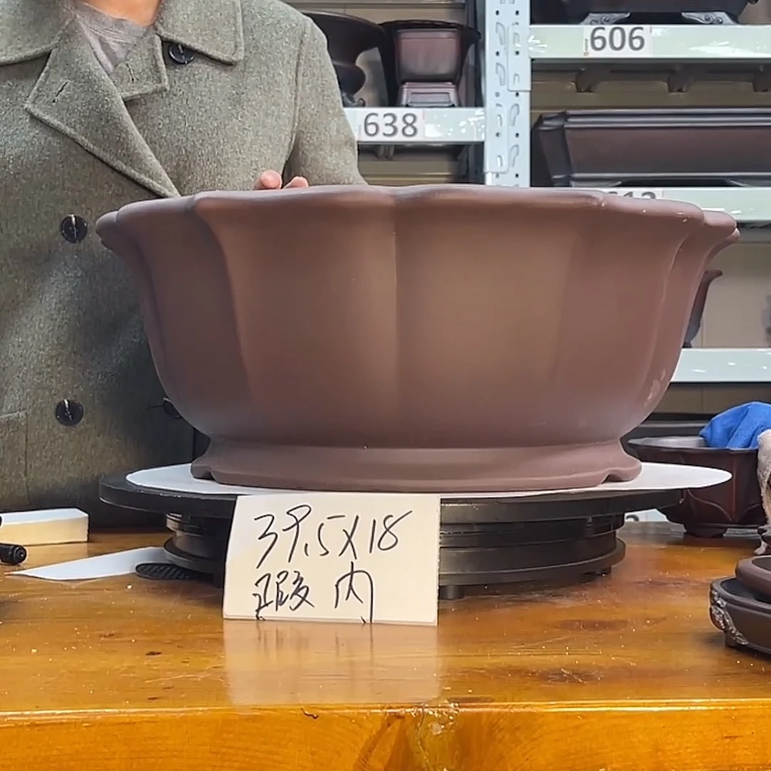 紫砂花盆宜兴紫砂11号