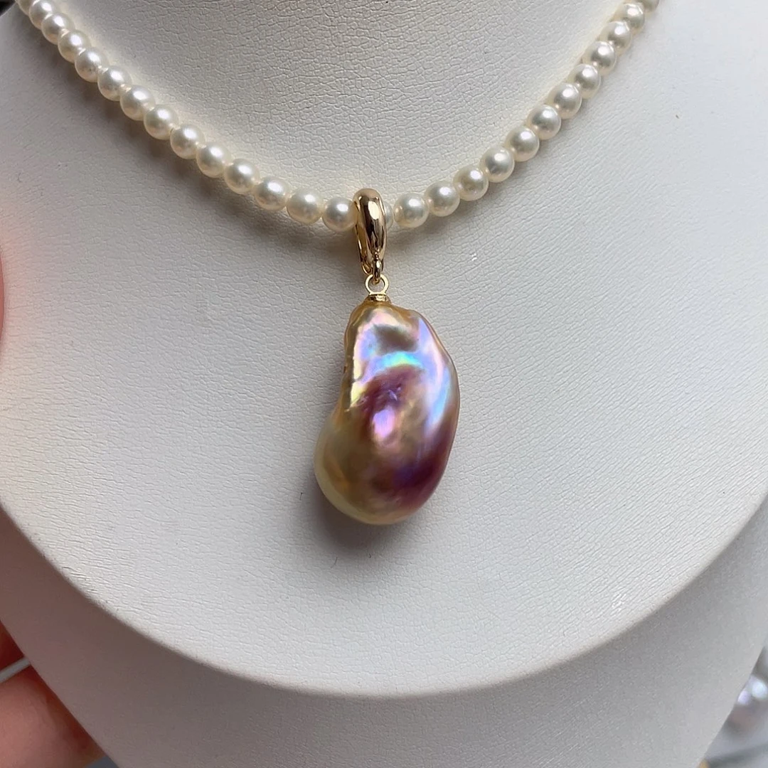 未镶嵌淡水珍珠天然淡水珍珠巴洛克