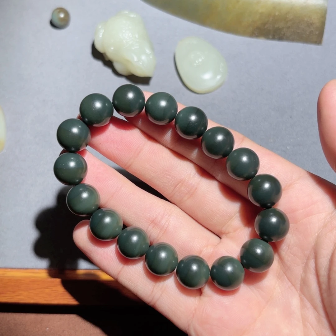 和田玉手链未镶嵌