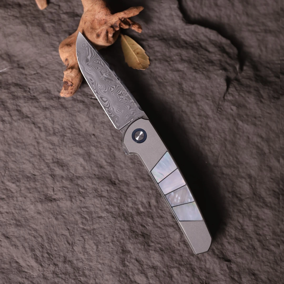 拓士德高端口袋把玩刀进口奥地利伯绿粉末钢收藏送礼自用