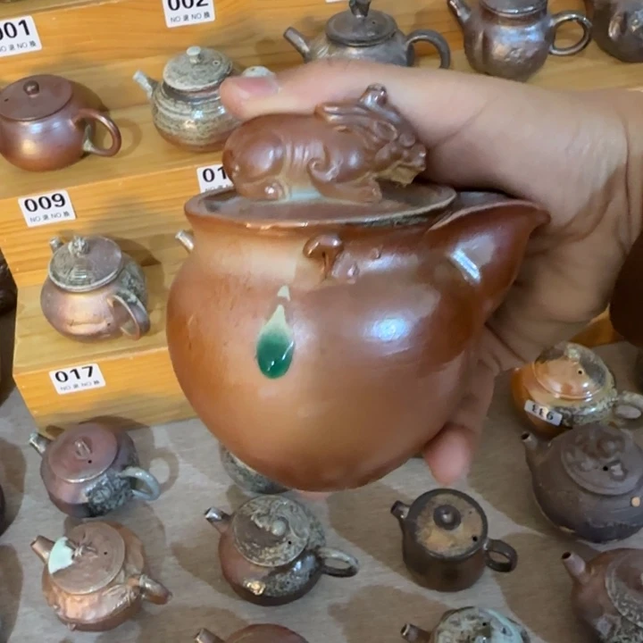 紫砂茶壶m****u柴烧新品福利多多