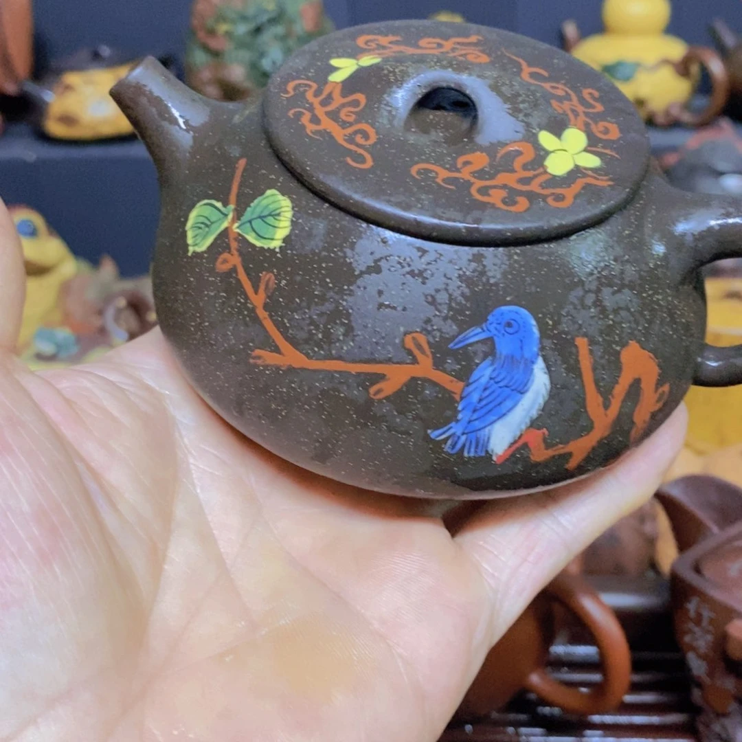 茶杯绿泥?****?紫砂紫砂