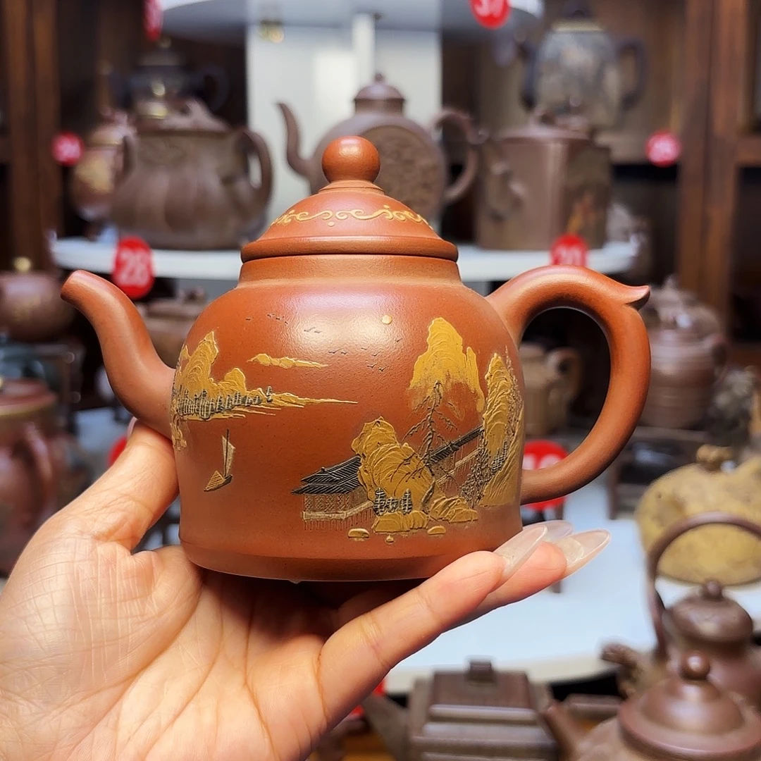 紫砂茶壶宜兴紫砂300