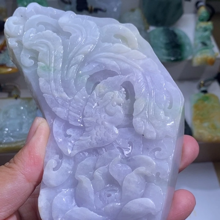 【闪购商品】颈饰未镶嵌翡翠凤凰
