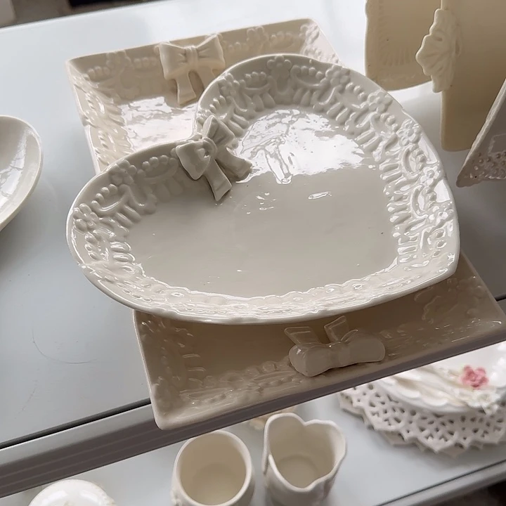 心形蝴蝶结大餐盘