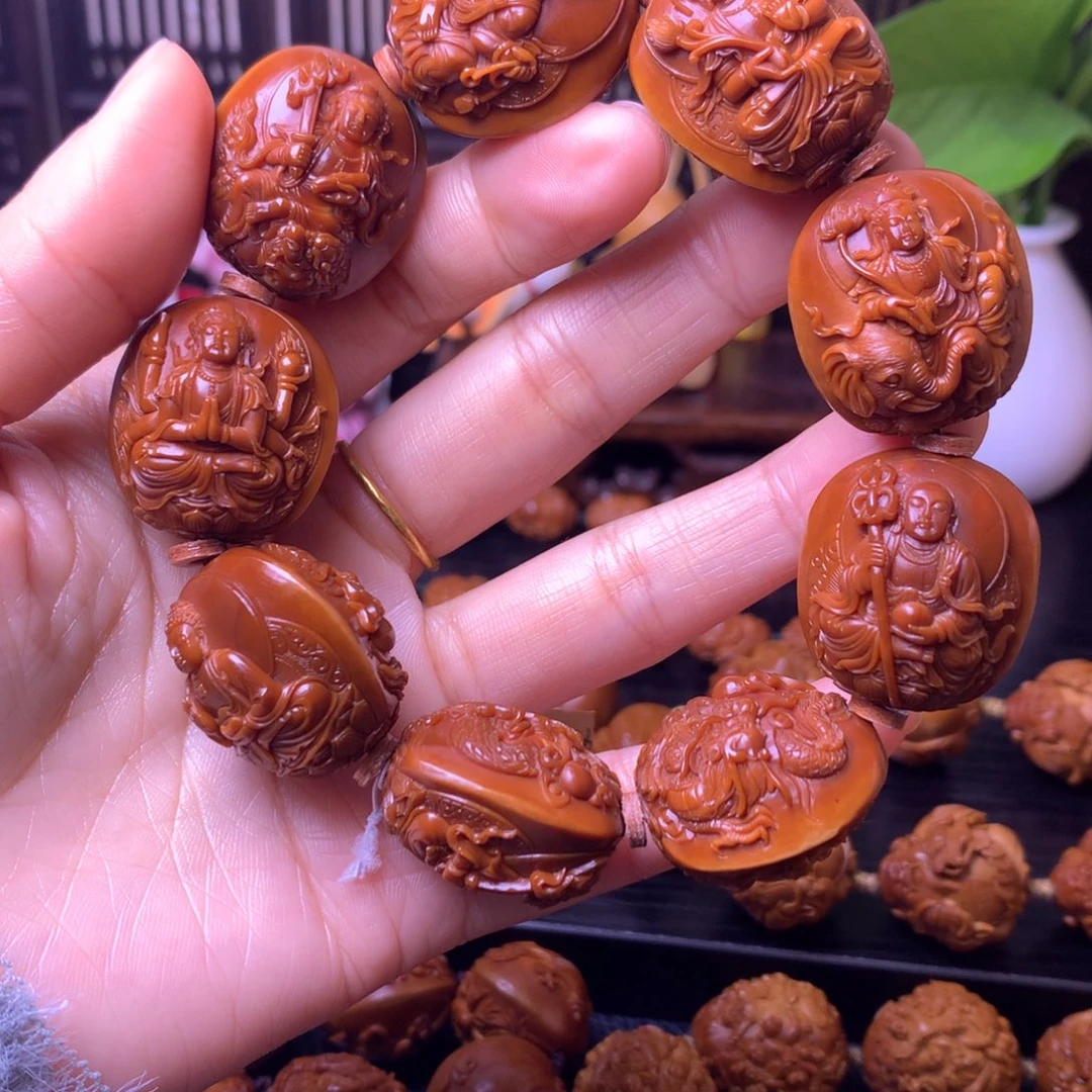 手串/手链橄榄核九龙万佛