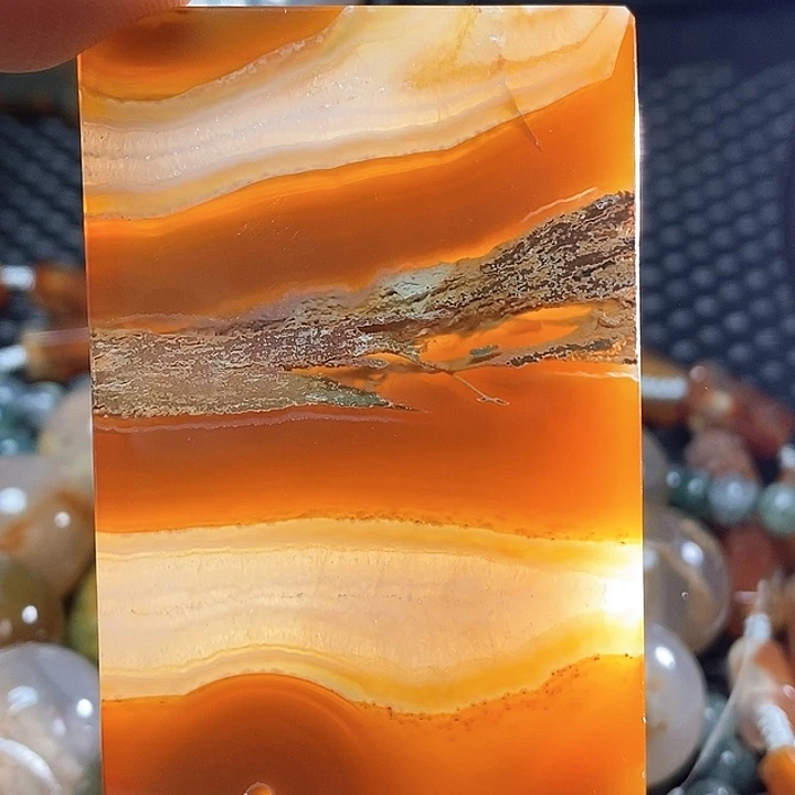 蓝***吗未镶嵌颈饰玛瑙/玉髓