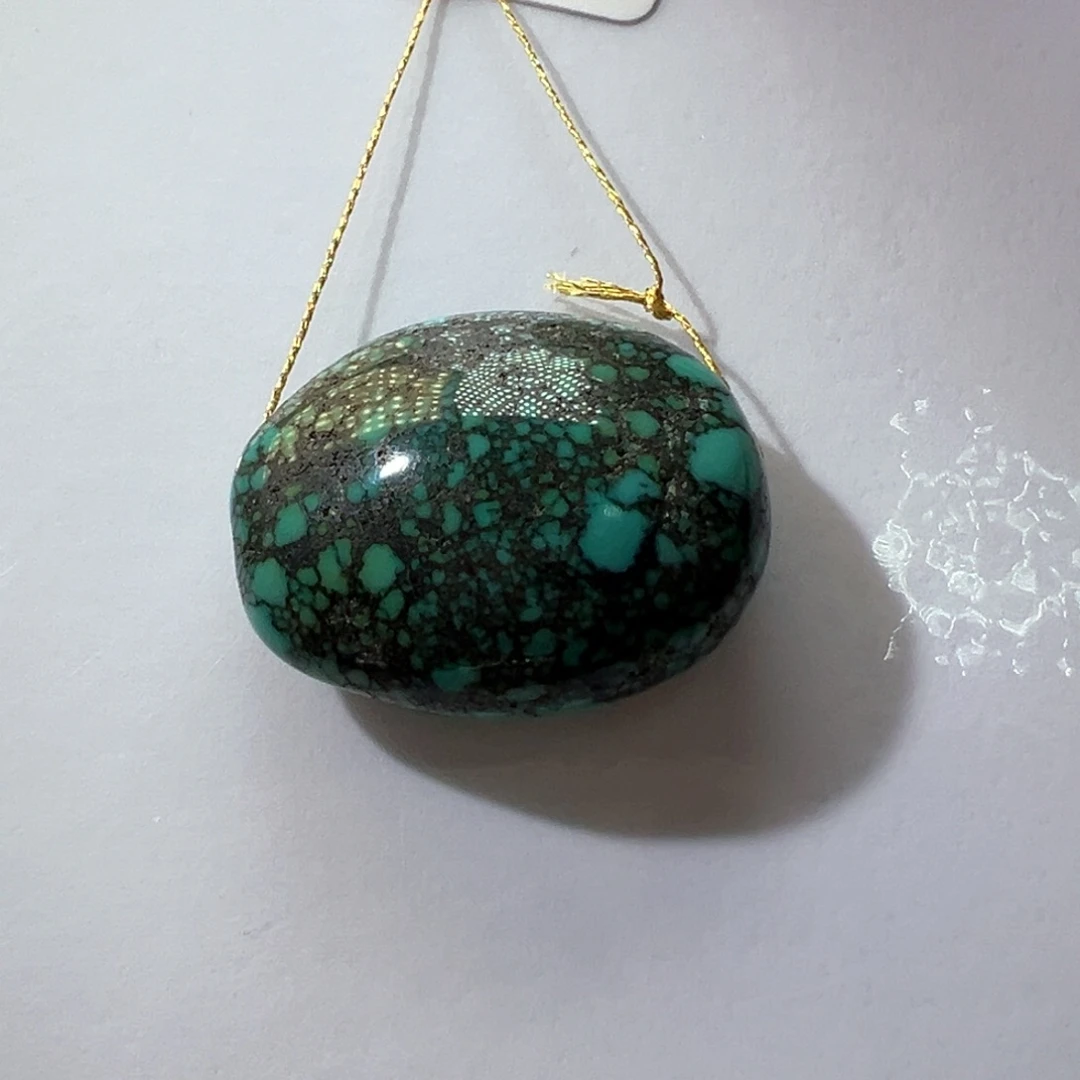 绿松石未镶嵌挂件