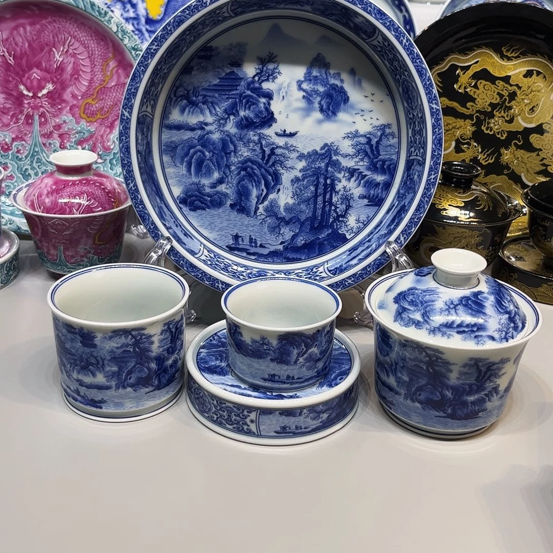 茶盏景德镇陶瓷艺术品