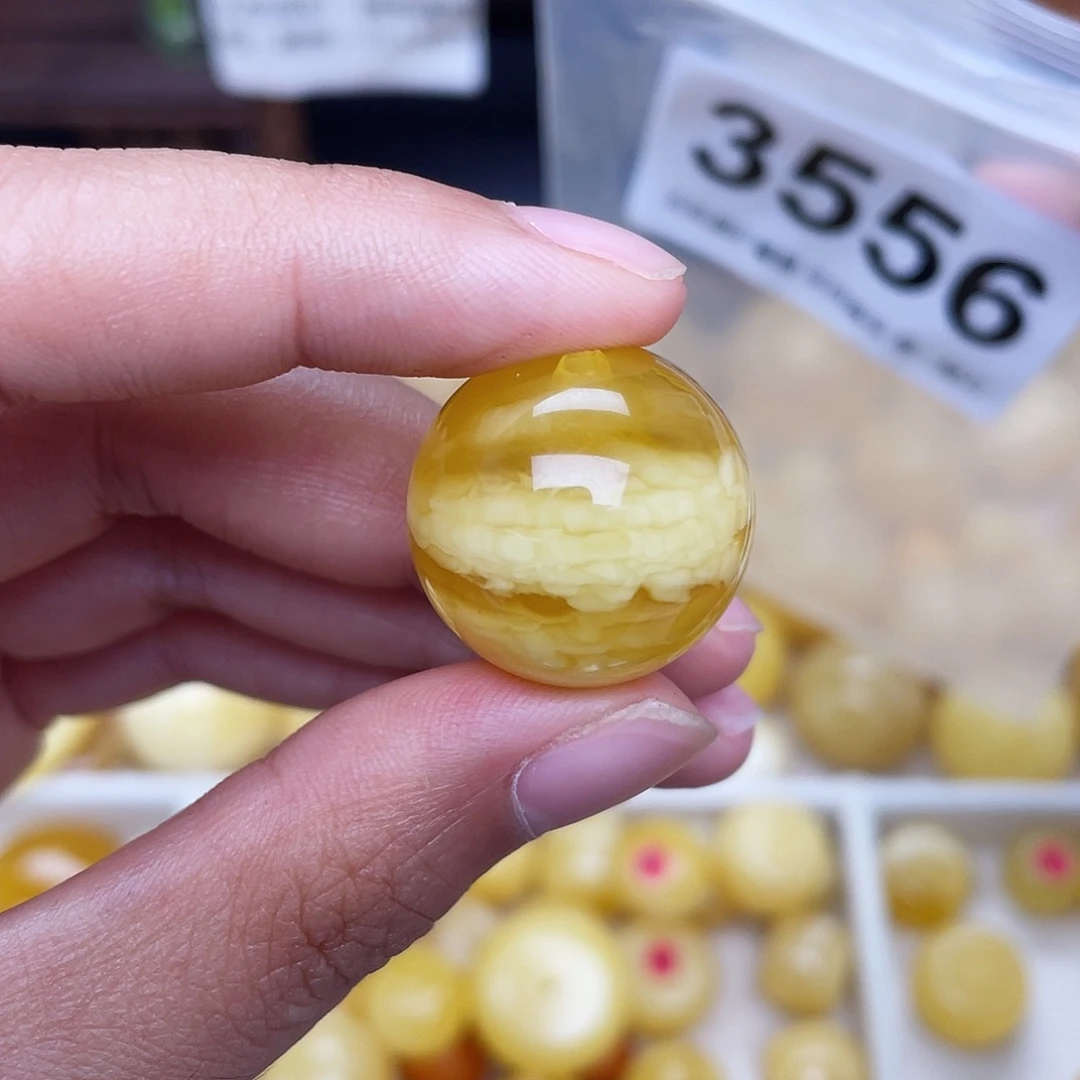 蜜蜡未镶嵌珠宝奇石粉21.2