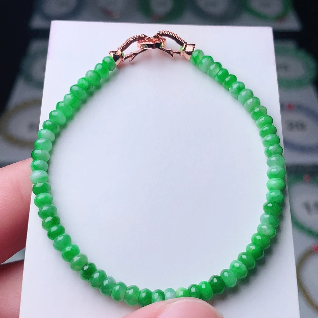 翡翠未镶嵌手链翡翠