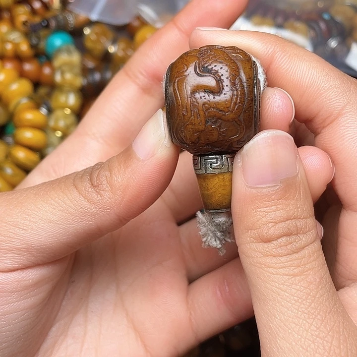 牛骨手串/手链门*牦牛骨三通