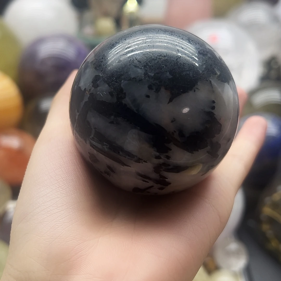 未镶嵌珠宝半成品水晶天然水晶球卡6.1
