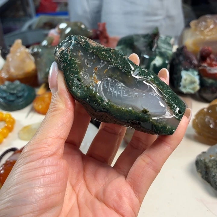 未镶嵌吊坠(不含链)玛瑙/玉髓