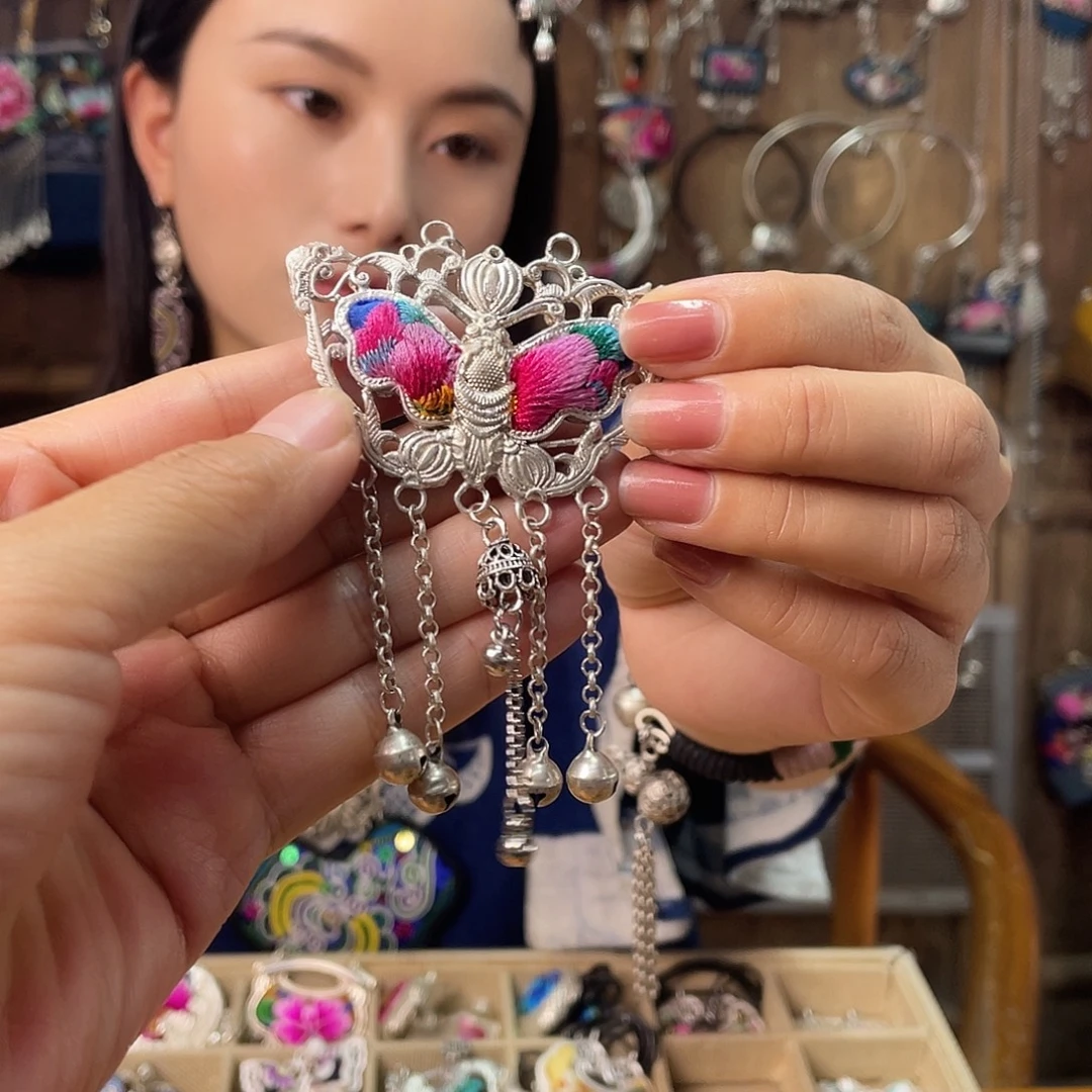 花岗石铁合金项链