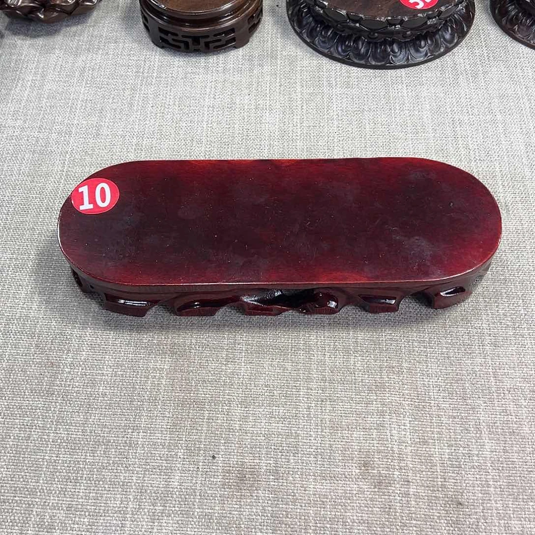 红木底座精雕工艺品