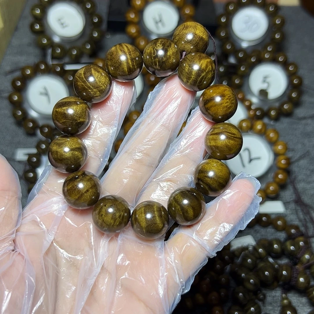 手串/手链阴沉木阴沉1.8冰花闪电