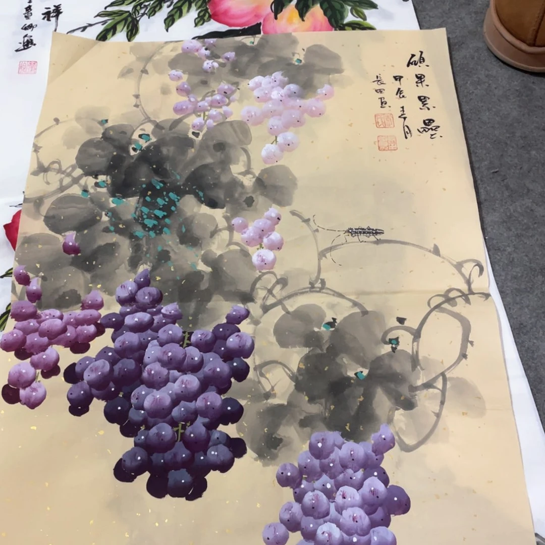 国画 国画作品画心一张