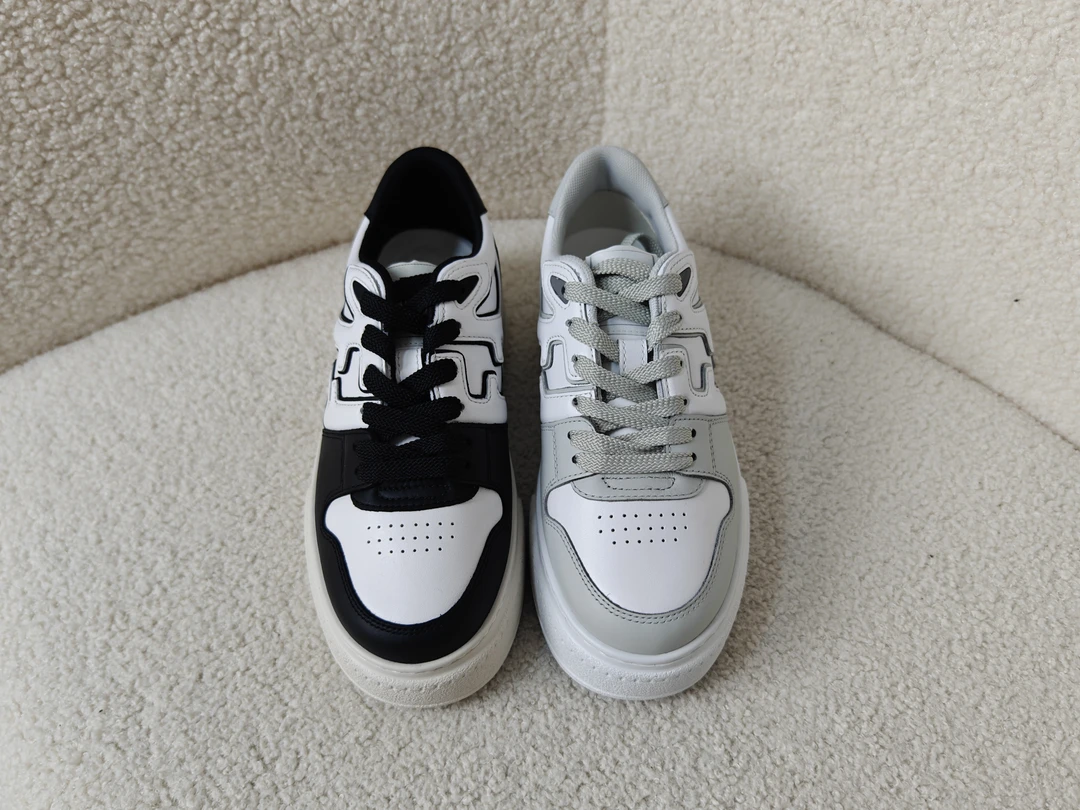 老王甄选 夏季新款 潮流简约运动拼色女士厚底休闲鞋