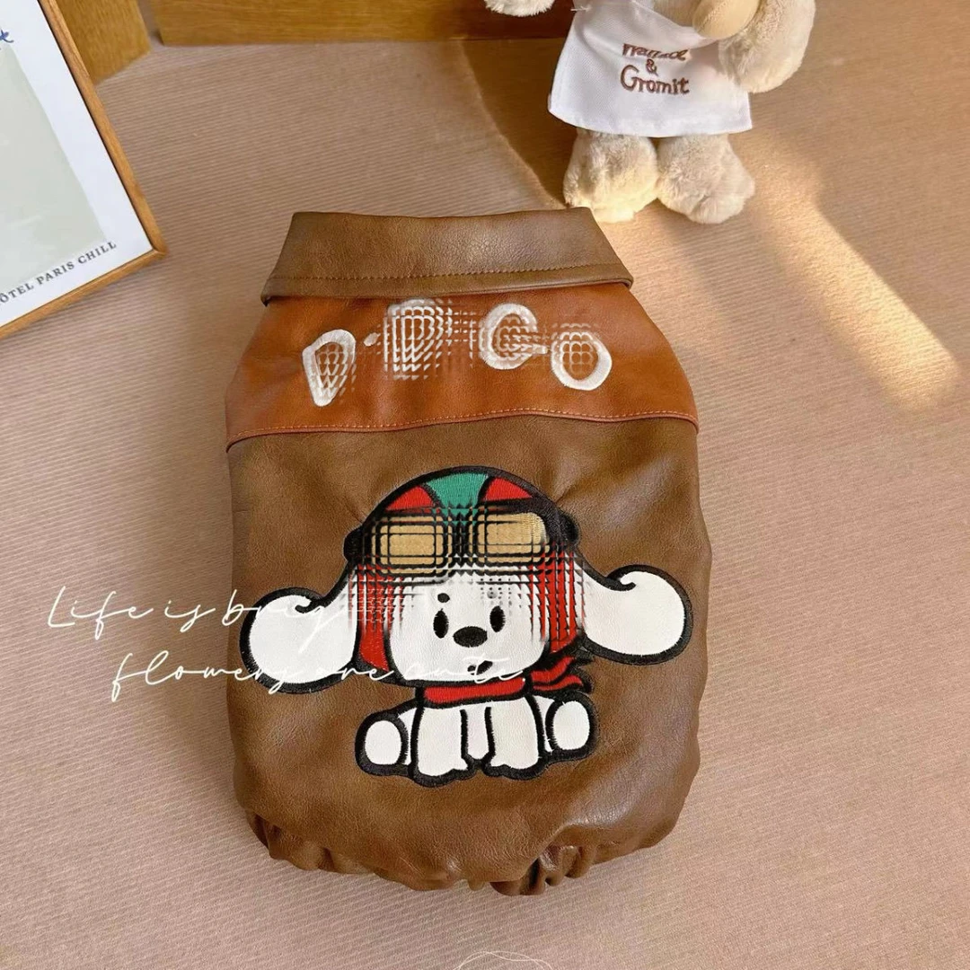 狗狗衣服秋冬加厚保暖雪纳瑞比熊贵宾西高地马尔中小型棉衣外套