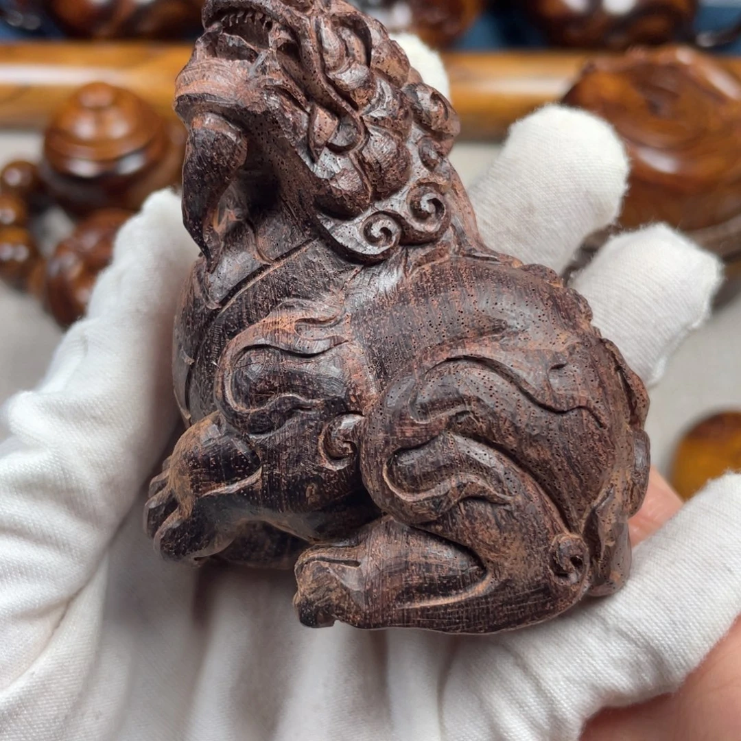 光***月黄花梨/降香黄檀把件