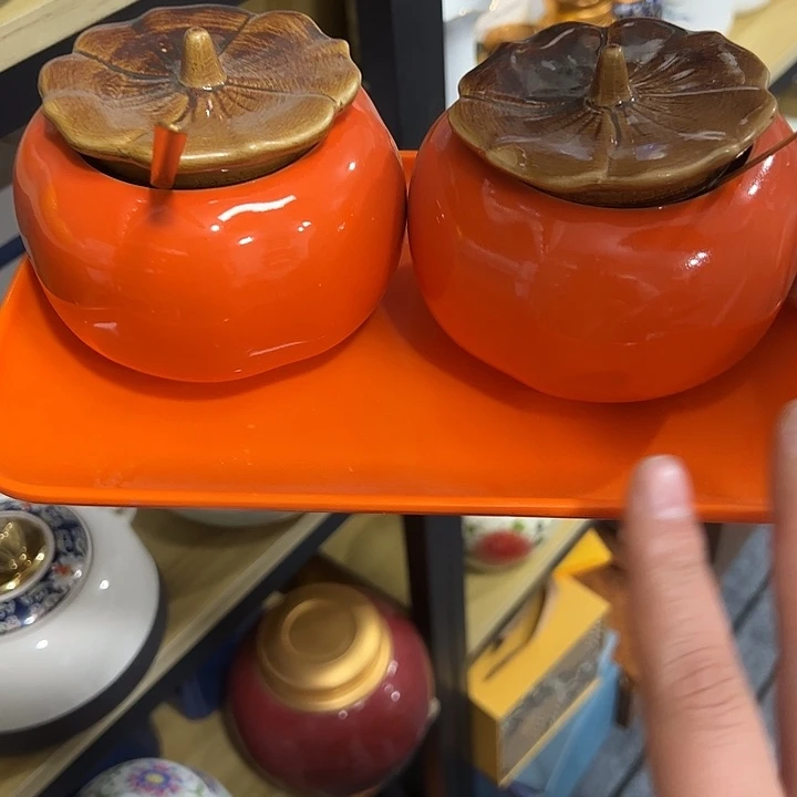 茶叶罐陶瓷家用储物罐瑕疵福利品介意勿拍