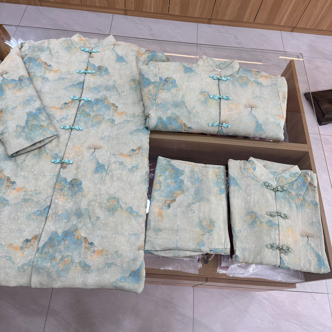 柔云纱  女款  七件套  全套搭配增福送老衣