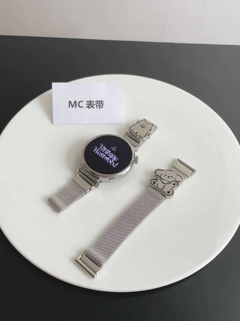 MC磁吸小狗适用华为gt6手表gt5gt4gt3表带小米手表S4米兰磁吸腕带