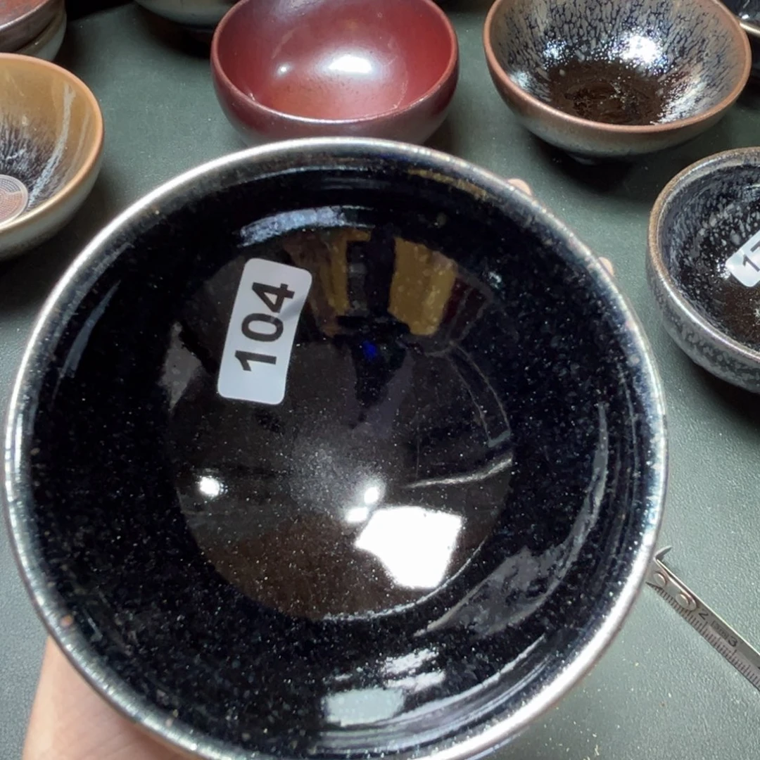 *****茶盏全手工原矿原釉建盏
