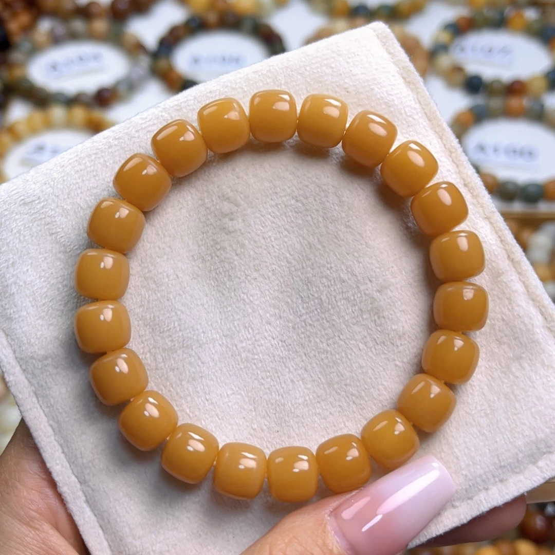 菩提根/象牙果手串可*吖新款干磨老料