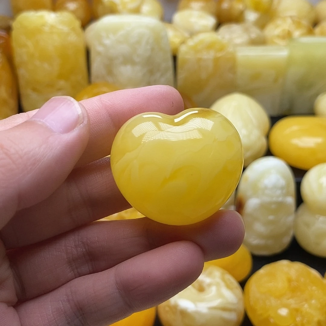 琥珀颈饰未镶嵌琥珀蜜蜡吊坠