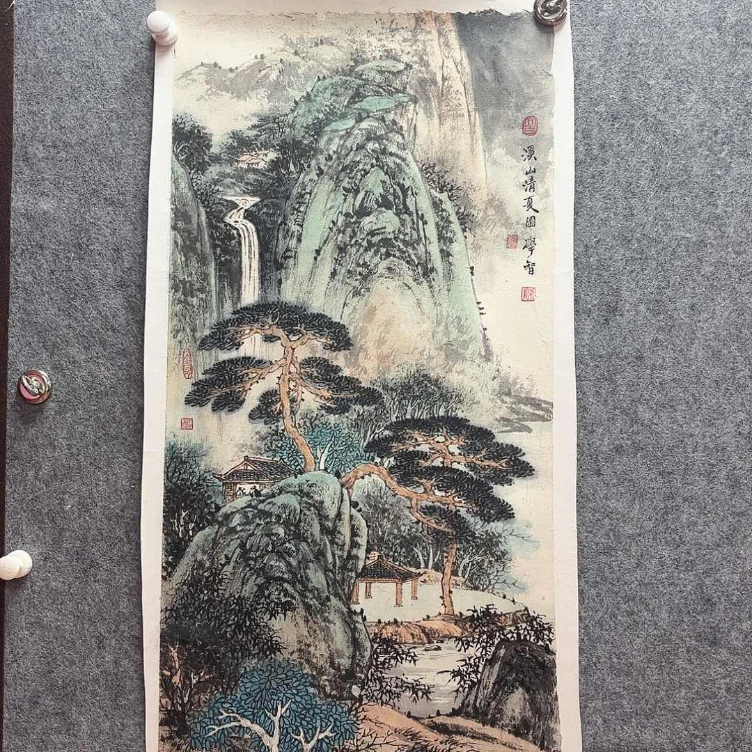 书法陈老师亲笔手绘