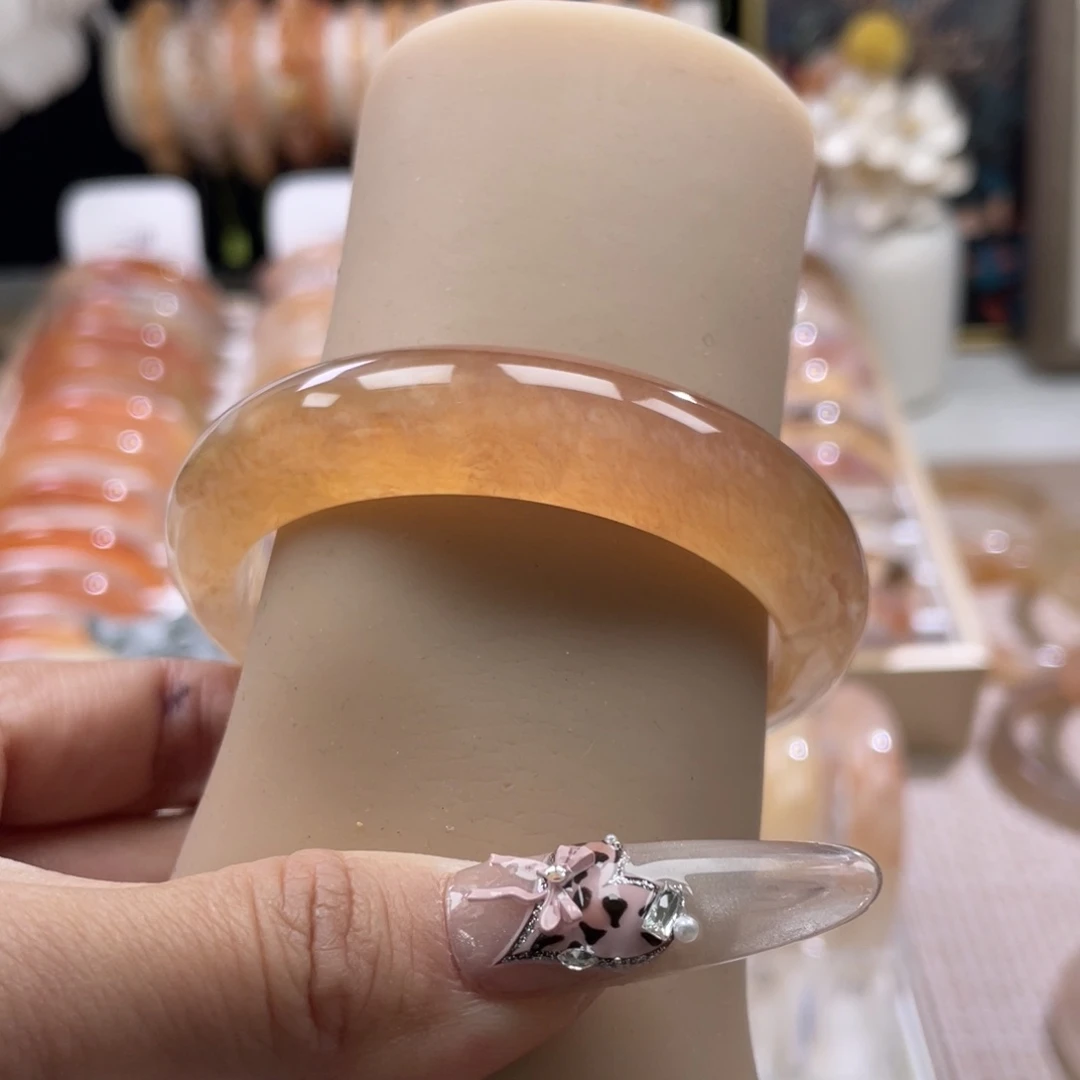 玛瑙/玉髓未镶嵌手镯53.4mm